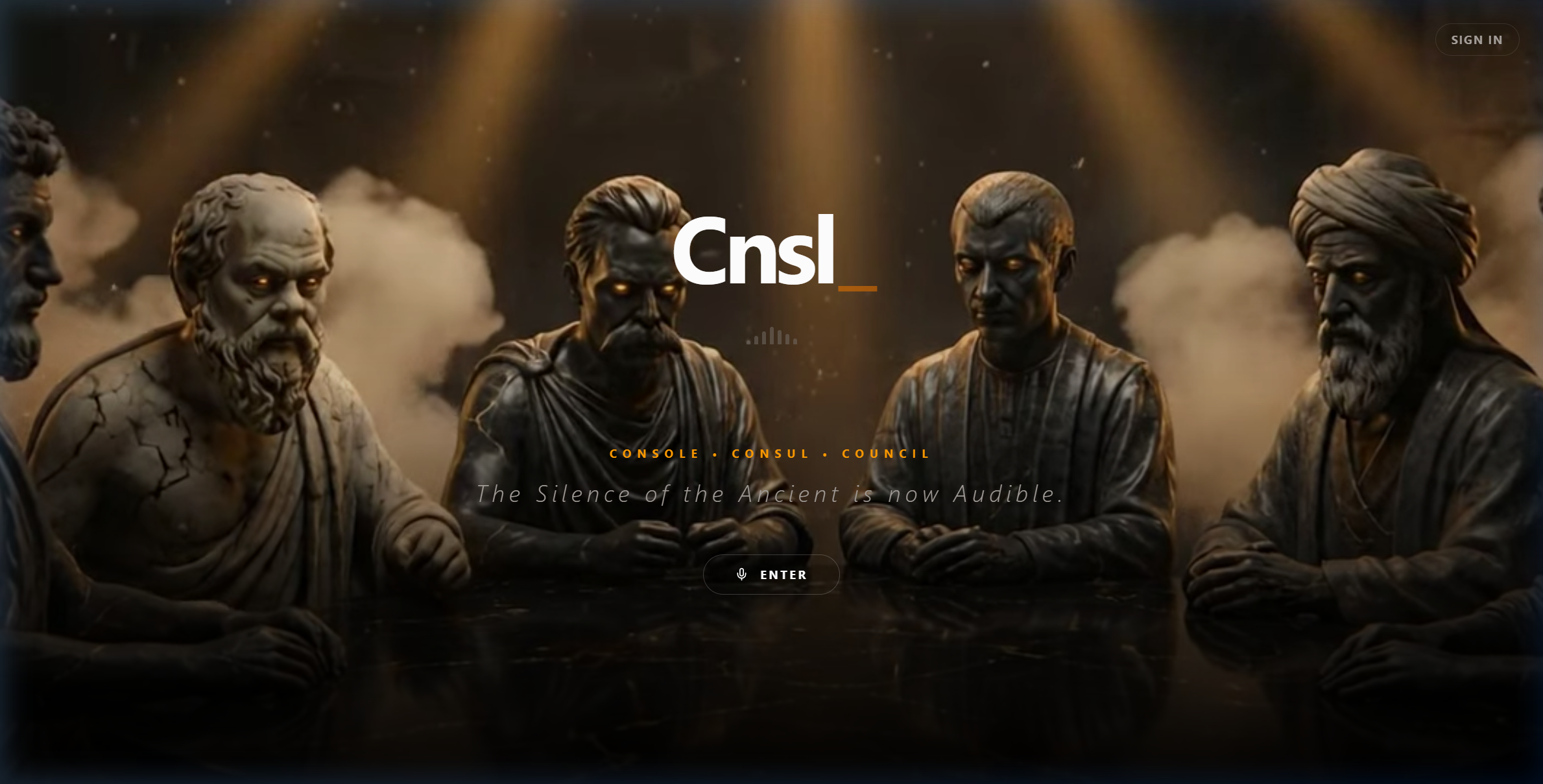 cnsl.tech interface